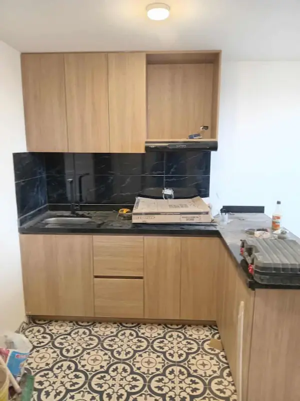 instalacion de mobiliario apartamento